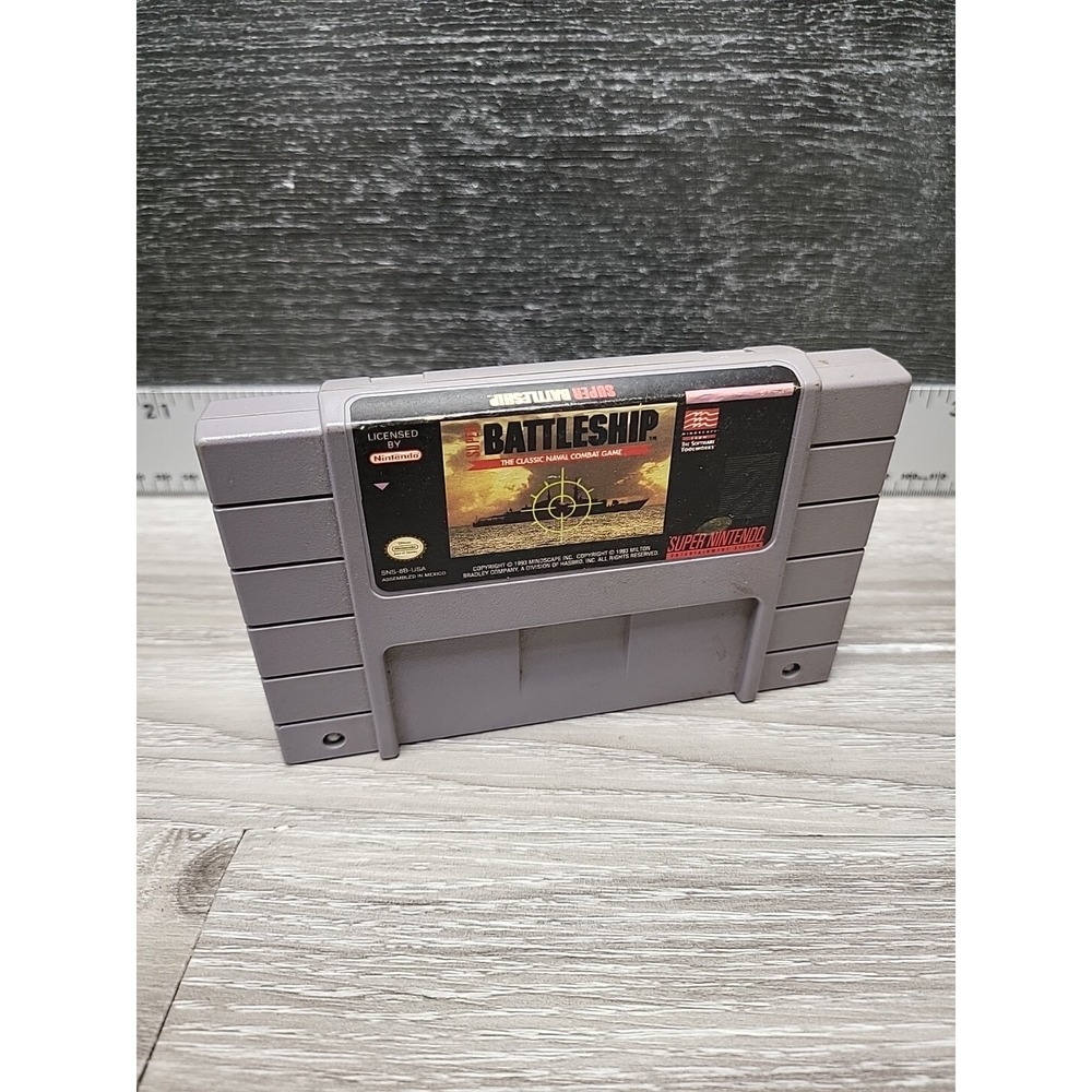 Super Nintendo - Super Battleship - SNES Cart Only - Tested